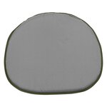 Madison Coussins de siège Panama 2 Pièces 39x36 cm Vert