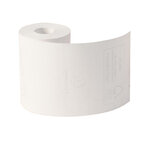 Bobine Pour Tickets De Carte Bancaire 57x40mm - 18m - 1 Pli Thermique 55g/m2 Sans Phénol Et Sans Plastique. - Blanc - X 120 - Exacompta