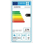 OCEANIC OCEALVC649S - Lave vaisselle - 6 couverts - 49 dB - A+ - Larg. 55cm