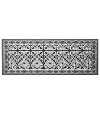 Tapis d'intérieur style carreaux de ciments 45x120cm