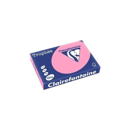 Ramette 250 feuilles papier 120g a4 210x297 mm certifié fsc eglantine trophée
