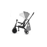 Kinderkraft Tricycle Evolutif Jazz 4 En 1 - Poussette Evolutive - De 9 Mois A 3 Ans - Coloris Gris