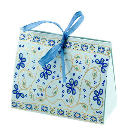 PAPERTREE  SITARA Choco box - Lagon - 2 pièces