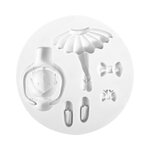 Loisirs créatifs diy - moule silicone diamètre 7cm - danseuse etoile ballerine