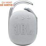 Jbl enceinte bluetooth clip 4 blanc