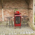 Esschert design table tractor rouge ih033
