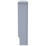 vidaXL Cache-radiateur Anthracite 112x19x81 cm MDF