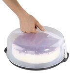 Boîte de transport à gâteaux diam 285 mm h 8 cm xavax