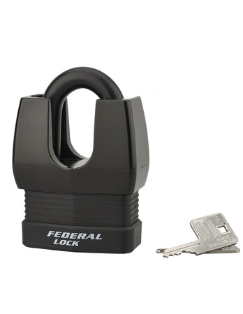 THIRARD - Cadenas à clé Docker UNIKEY (achetez-en plusieurs  ouvrez avec la même clé)  65mm  2 clés
