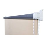 Store enrouleur occultant 120 x 230 cm crème