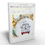 Coffret DIY - Broderie décorative - Road trip en van