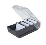 Boîte À Fiches Bristol Et Flash Cards A8 Office - Noir - X 8 - Exacompta
