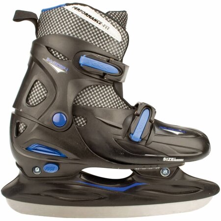 Nijdam patins de hockey sur glace taille 30-33 3024-zwb-30-33