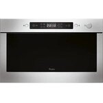 Whirlpool amw423ix - micro-ondes encastrable - 22l - 750w - gris