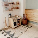 Tapis coton lavable Mini Aztèque - 70 x 100 cm