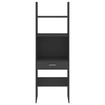 vidaXL Bibliothèque Gris 60x35x180 cm Aggloméré