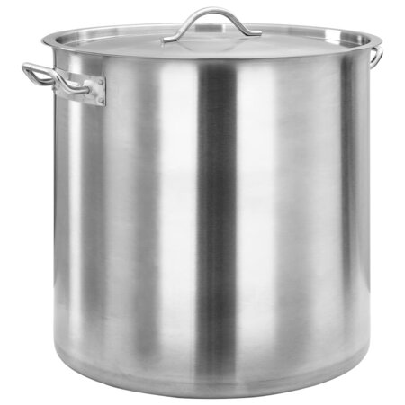 vidaXL Marmite 50 L 40x40 cm Acier inoxydable