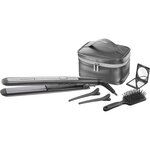Remington S5506GP Coffret Cheveux, Fer a lisser, Lisseur Plaques Advanced Ceramic Titanium - 6pcs