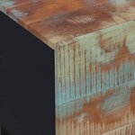 vidaXL Meuble TV 105x33x46 cm Bois massif de récupération