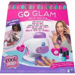 Cool maker - go glam nail stamper salon - machine a manucure pédicure avec 5 motifs et vernis inclus - 6054791 - jouet enfant 8 ans
