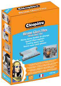 Résine Glass'Flex avec accessoires 240ml