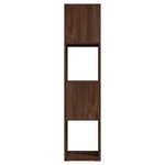 vidaXL Armoire rotative Chêne marron 34 5x34 5x147 5 cm Aggloméré