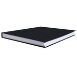Registre Quadrillé 300 pages foliotées 29,7 x 21 cm Toilé Noir EXACOMPTA
