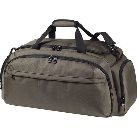 Sac de sport - sac voyage - compartiment chaussures - 1809789 - gris taupe