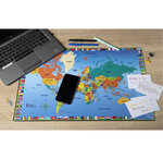 Sous-main Rigide Pvc Monde - 37 5x57 5 Cm - X 10 - Exacompta