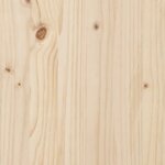 vidaXL Cadre de lit 200x200 cm bois de pin massif
