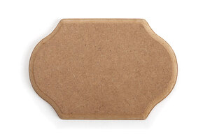 Plaque de porte en MDF Étiquette