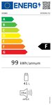 DOMO DO906K/A++ - Réfrigérateur Cube - 46L - Froid Statique - A++ -  L 44 x H 51 cm - Blanc