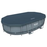 Bestway housse pour piscine levant ovale 424 x 250 cm