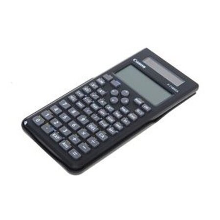 Calculatrice  alimentation solaire et par piles  noir canon