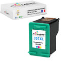 1 cartouche d'encre compatible avec hp 351xl cb338ee couleur