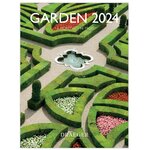 Petit calendrier mural 14x18  cm - 2024 - Jardins - Draeger