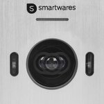 Smartwares Système d'interphone vidéo 3 appartements 20 5x8 6x2 1 cm