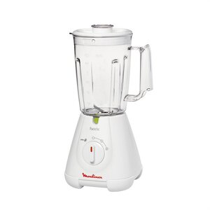 Moulinex lm300141 blender classique faciclic - blanc