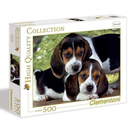 PUZZLE 500 pieces - Chiots - 49 X 36 cm