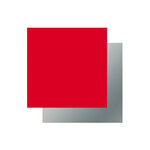 2 vinyles permanents Cricut 91 x 33 cm - rouge  argent mat