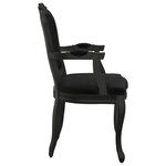 vidaXL Chaise à manger noir 62x59 5x100 5 cm velours