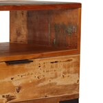 vidaXL Meuble TV 118 x 35 x 45 cm Bois de récupération massif