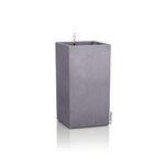 LECHUZA Jardinière CANTO Stone 40 High ALL-IN-ONE Gris pierre