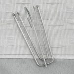 vidaXL Rideaux occultants aspect lin avec crochets 2Pièces Gris 140x225cm
