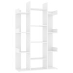 vidaXL Bibliothèque Blanc 86x25 5x140 cm Aggloméré
