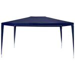 vidaXL Tente de réception 3x4 m PE Bleu