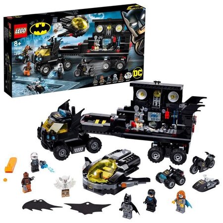 Lego dc comics super heroes 76160 la base mobile de batman