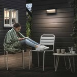 Philips mygarden lampe murale led bustan 2x4 5 w anthracite 1648393p0