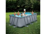 Piscine tubulaire "Ludo 2" - 4 01 x 2 01 x 1 22 m - Sans filtration