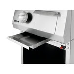 Grill pierre de lave à gaz - série 700 - bartscher -  - acier inoxydable 400x700x850mm